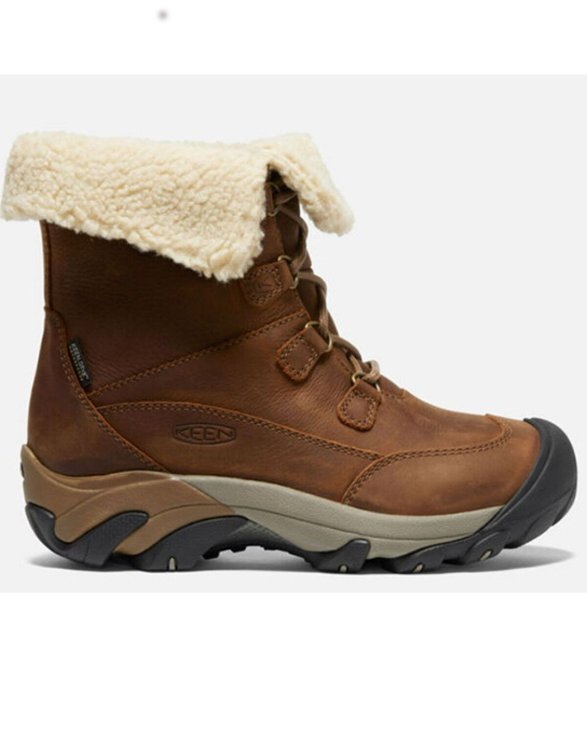 Image #2 - Keen Women's Betty Waterproof Short Boots - Soft Toe, Brown, hi-res