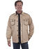 Image #1 - Scully Men's Faux Sherpa Lined Jacket, Tan, hi-res