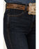 Image #2 - Rock & Roll Denim Women's Dark Wash High Rise Trouser Stretch Denim jeans , Dark Wash, hi-res