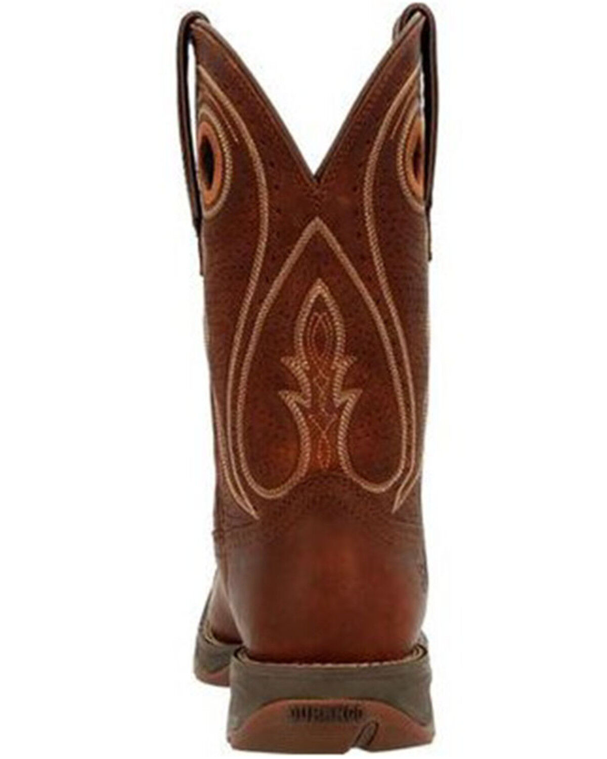 Image #5 - Durango Women's Chestnut Lady Rebel Western Boots - Square Toe, Chestnut, hi-res