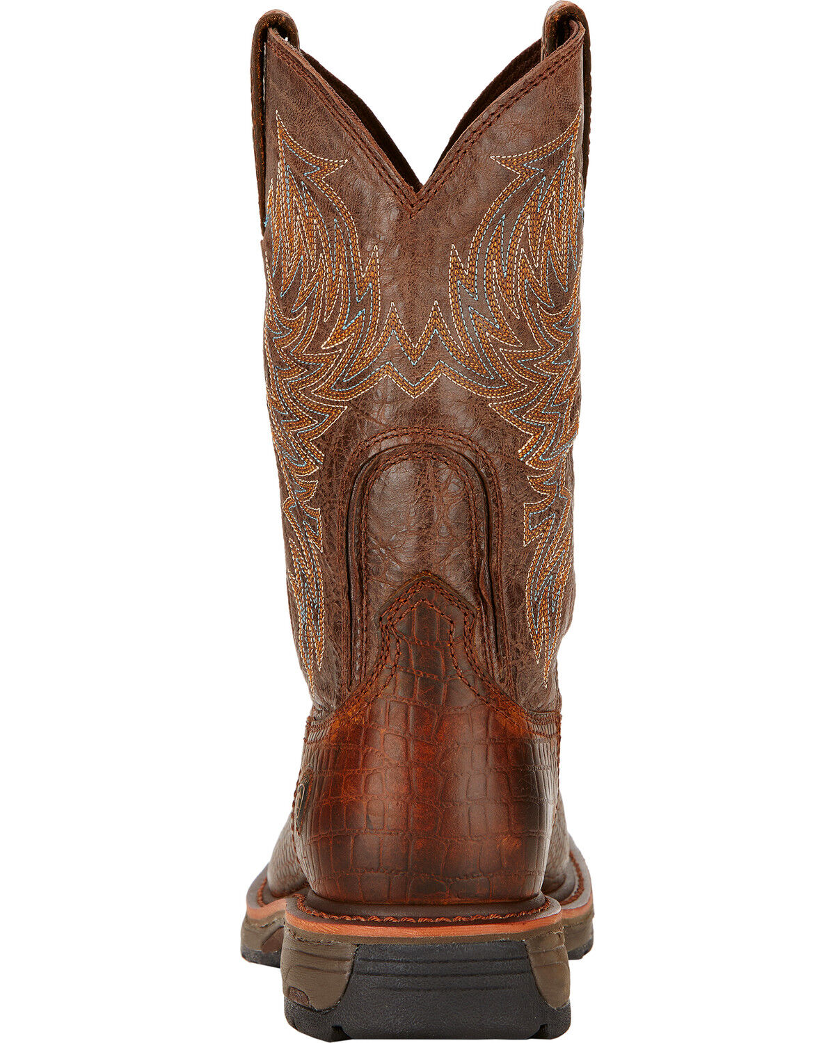 ariat workhog croc print