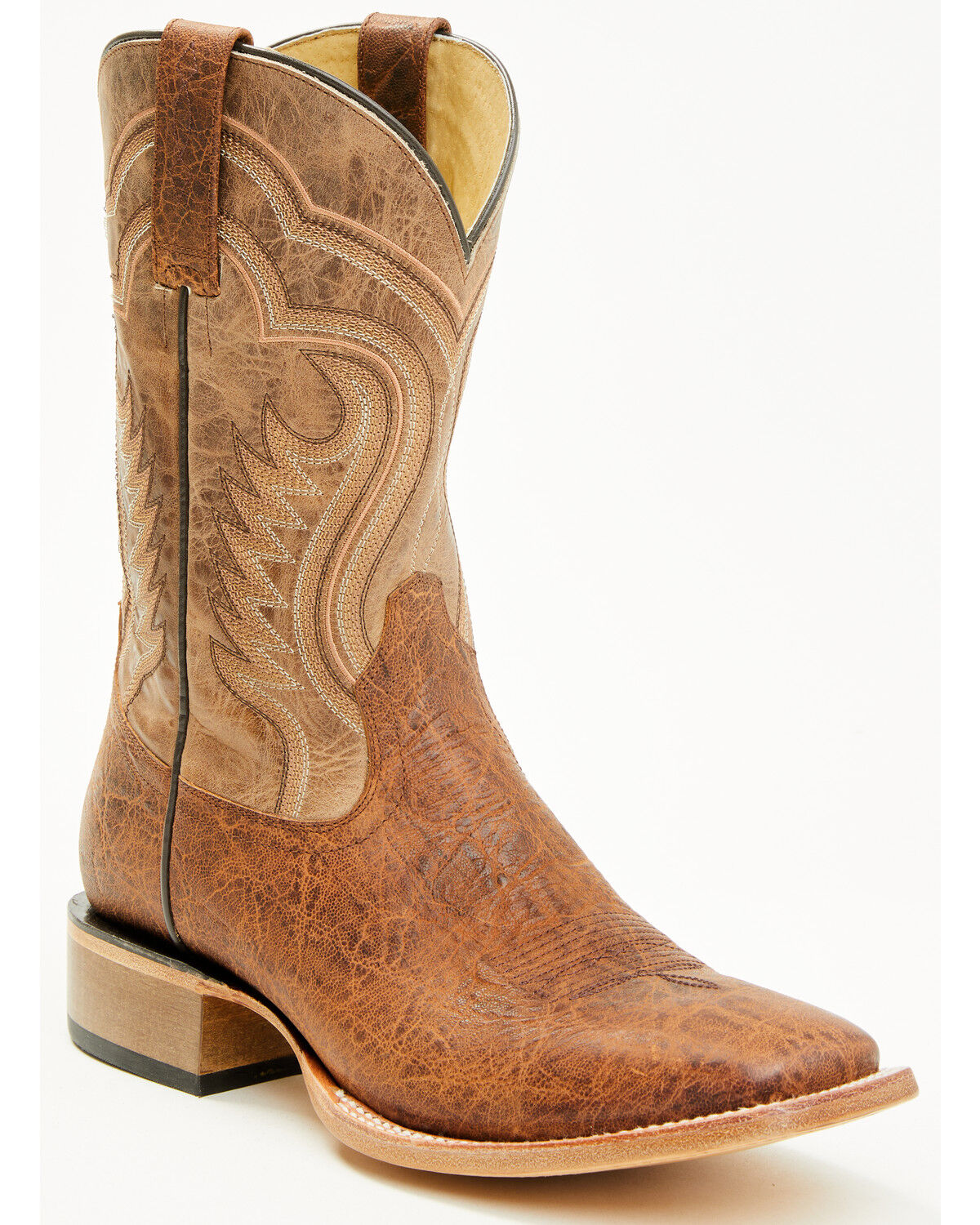 Image #1 - Cody James Cush Core® Men's Rover Western Boots - Broad Square Toe, Cognac, hi-res
