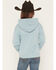 Image #4 - Shyanne Girls' Embellished Bootstitch Hoodie, Blue, hi-res