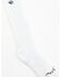 Image #1 - Dan Post Men's Cowboy Certified Crew Socks (2-Pack) - Sizes 10.5 - 13, White, hi-res