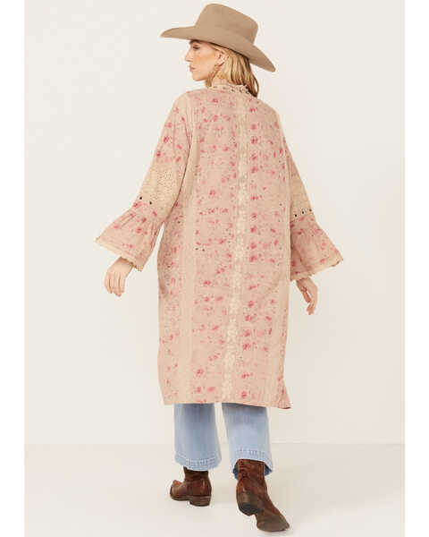 Image #4 - Free People Women's On The Road Duster , Beige, hi-res