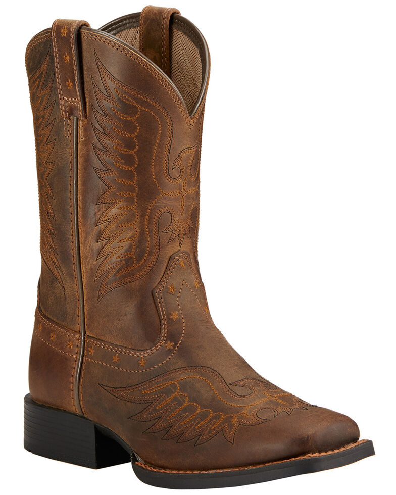 Ariat Youth Boys' Honor Cowboy Boots - Square Toe - Country Outfitter