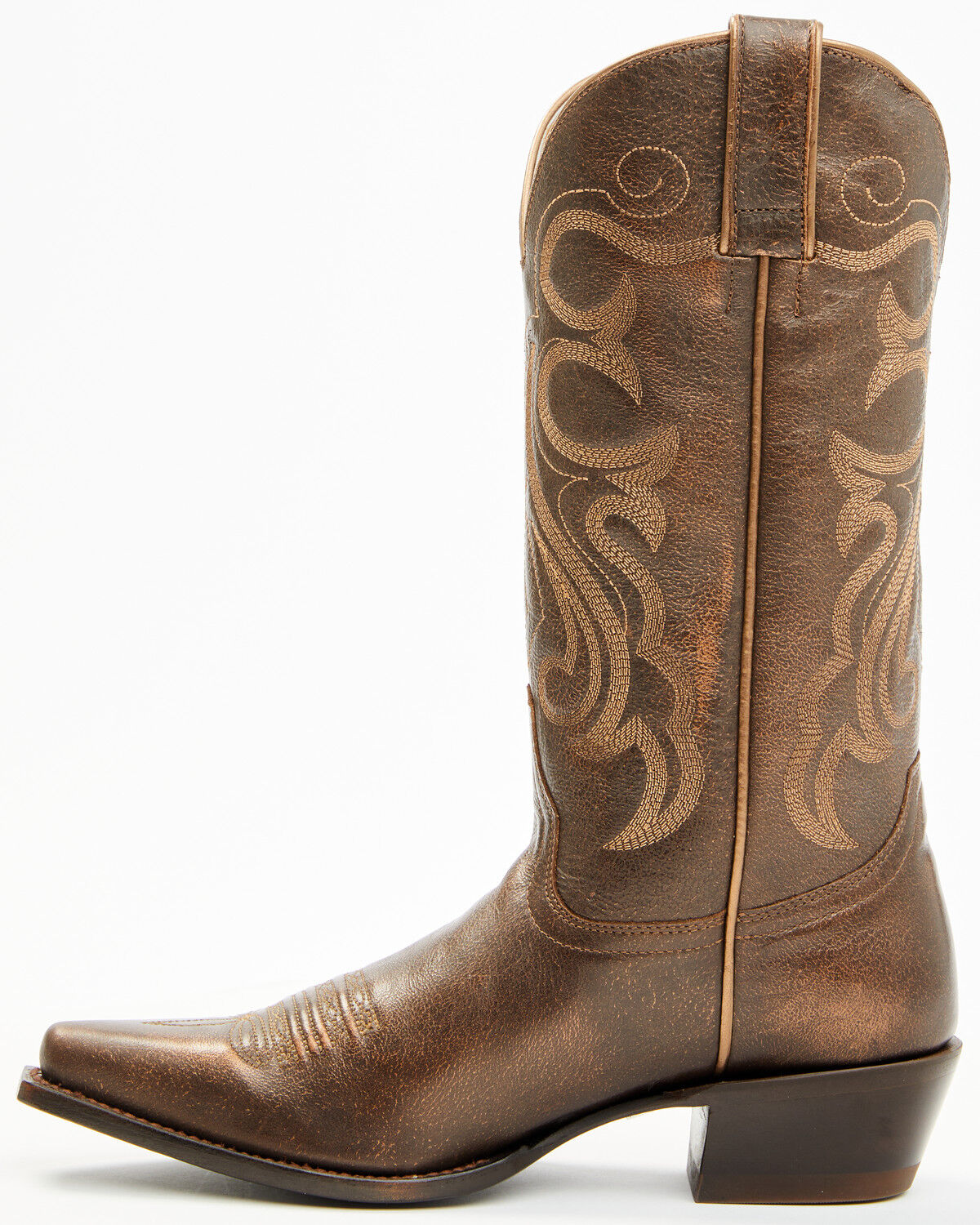 Image #3 - Shyanne Women's Lucy Western Boots - Snip Toe, Brown, hi-res