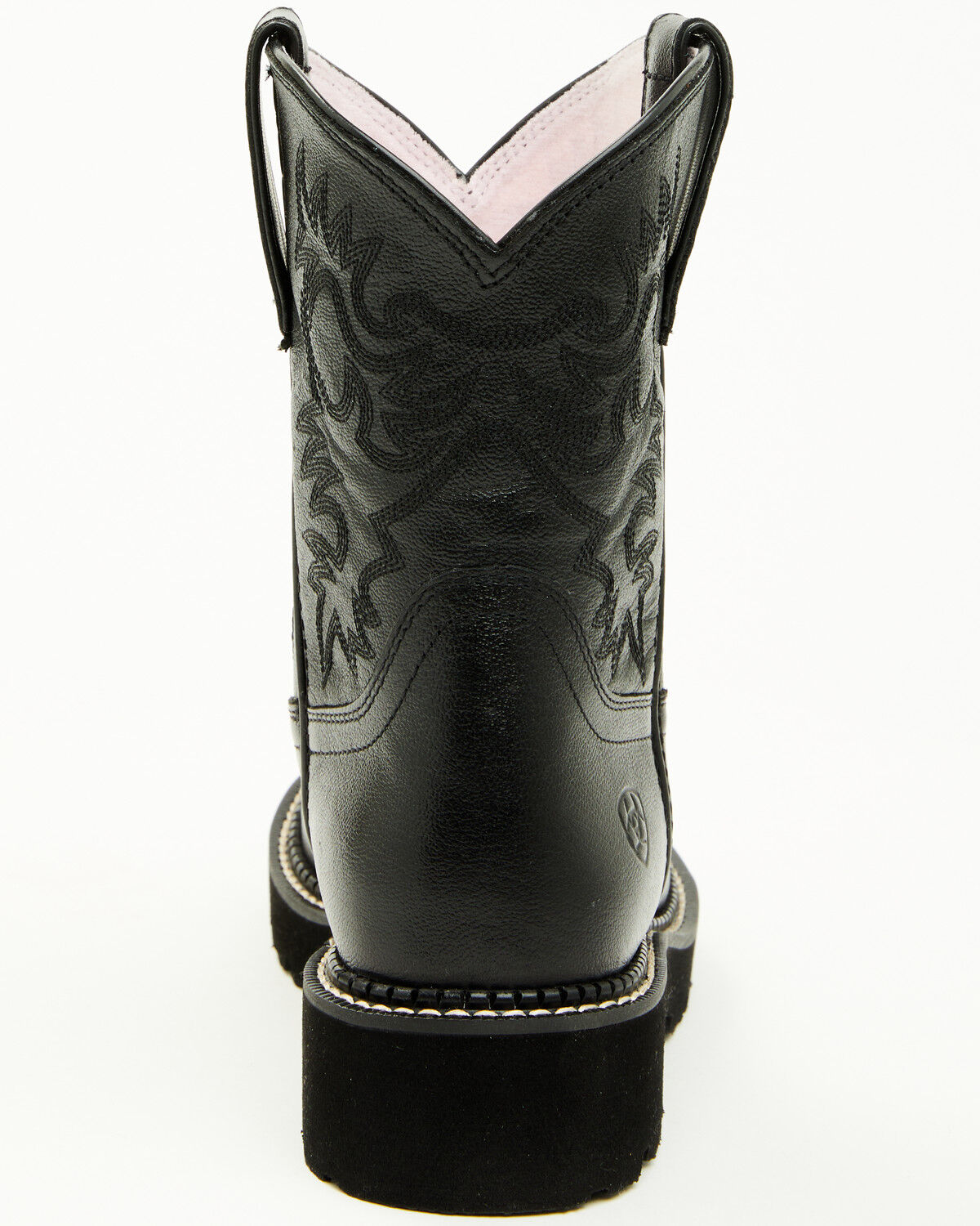 Image #5 - Ariat Women's Madison Ave Fatbaby Western Short Boots - Round Toe, Black, hi-res