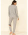 PJ Salvage Women's Striped Pants, Grey, hi-res