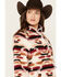 Image #2 - Wrangler Women's Southwestern Print Sherpa Jacket, Multi, hi-res