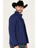 Image #2 - RANK 45® Men's Woodloch Softshell Jacket, Royal Blue, hi-res