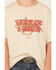 Image #3 - Kerusso Boys' Yee Haw & Amen Short Sleeve Graphic Tee, Rust Copper, hi-res