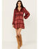 Image #1 - Shyanne Women's Ruffle Satin Dress, , hi-res