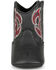 Image #4 - Justin Infant Boys' Baby Canter Western Boots - Broad Square Toe, Black, hi-res