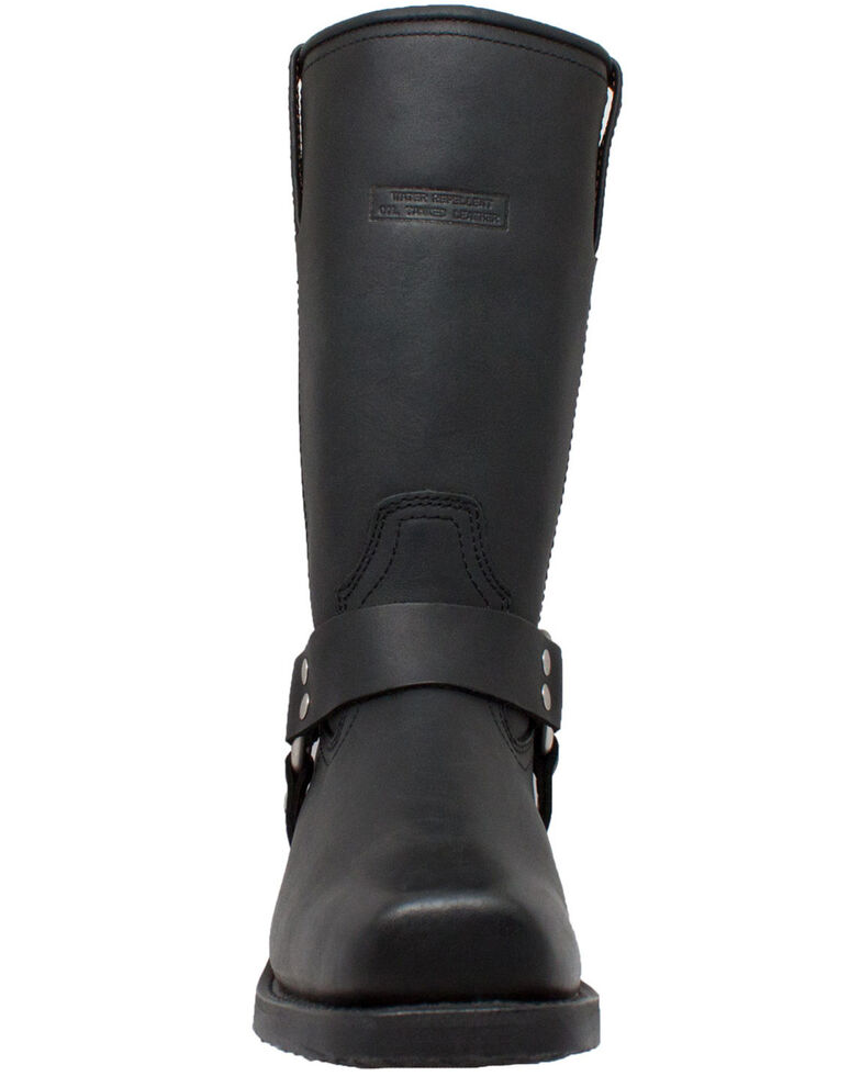Ad Tec Women's 12" Harness Boots - Round Toe, Black, hi-res