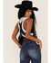 Image #5 - Understated Leather Women's Contrast Leather Bonnie Vest, Black, hi-res