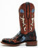 Image #3 - Dan Post Women's Tamarind Floral Leather Western Boots - Broad Square Toe, , hi-res