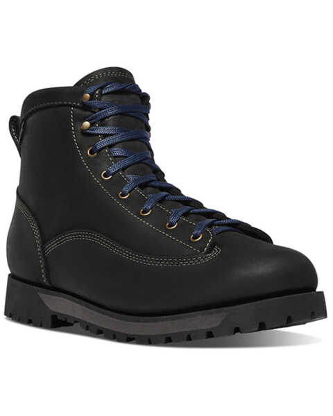 Danner Men's 6" Cedar Grove GTX Work Boots - Round Toe , Black, hi-res