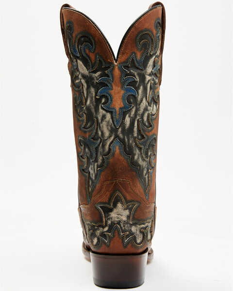 Image #5 - Dan Post Men's Desperado Western Boots - Snip Toe, Brown, hi-res