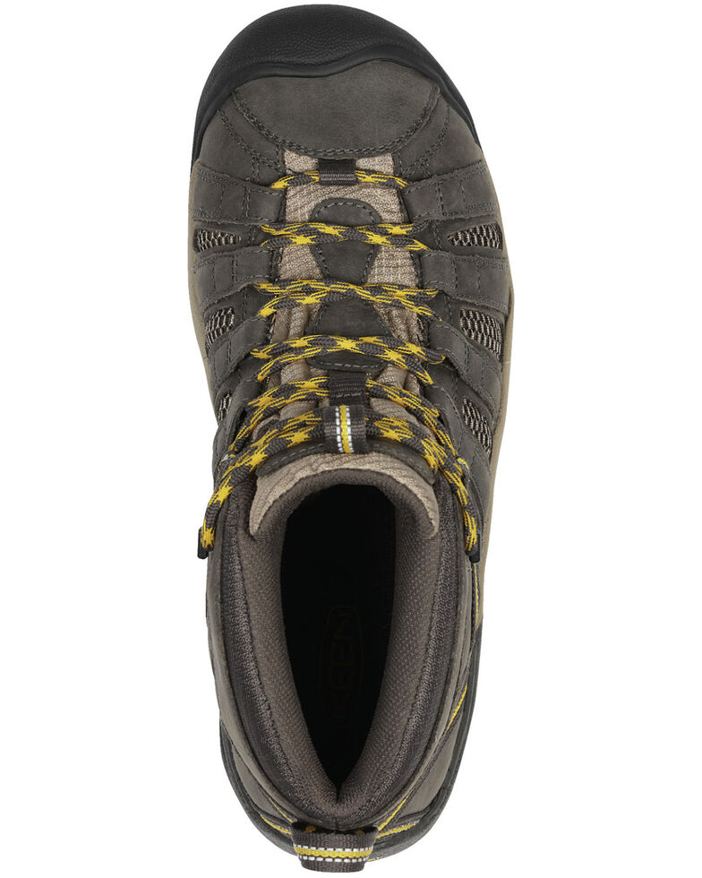 Keen Men's Voyageur Waterproof Hiking Boots - Soft Toe, Brown, hi-res