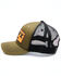 Hawx Men's Olive Logo Patch Mesh-Back Ball Cap , Olive, hi-res