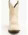 Image #4 - Durango Women's Crush Western Booties - Round Toe, Ivory, hi-res