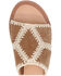 Image #6 - Frye Women's Ava Crochet Slide Sandals, Brown, hi-res