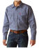 Image #1 - Ariat Men's FR Marauder Long Sleeve Snap Work Shirt, Indigo, hi-res