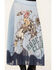 Image #2 - Tasha Polizzi Women's Rodeo Pleated Midi Skirt, Blue, hi-res