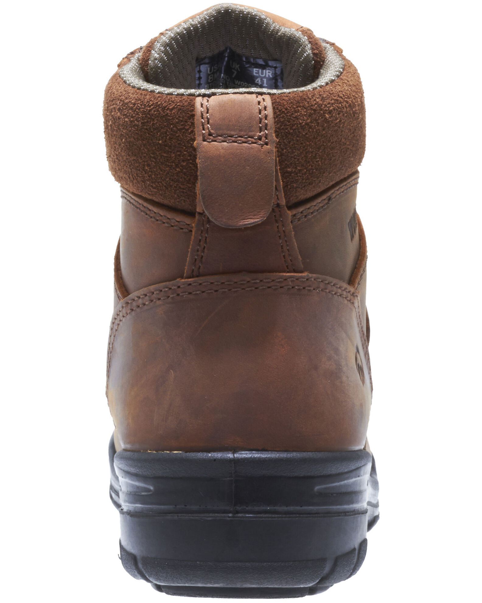 Image #4 - Wolverine Men's Durashocks Work Boots - Soft Toe, Brown, hi-res