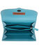 Image #4 - Myra Bag Women's Flower Crest Ridge Wallet, Turquoise, hi-res