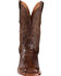 El Dorado Men's Handmade Caiman Belly Brass Stockman Boots - Square Toe, Bronze, hi-res