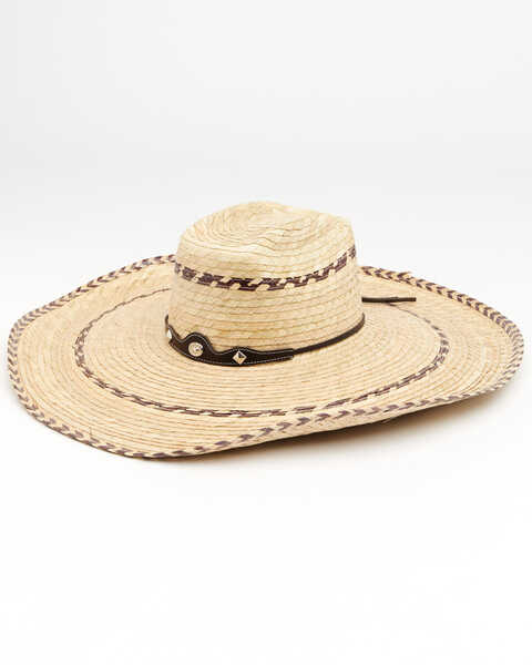 Image #1 - Cody James Pinto Straw Western Fashion Hat , Natural, hi-res