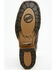 Image #7 - Double H Men's 11" Domestic Ice Roper Performance Western Boots - Broad Square Toe, Chocolate, hi-res