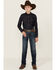 Image #1 - Ariat Boys' Relaxed Bootcut Denim Jeans, Blue, hi-res