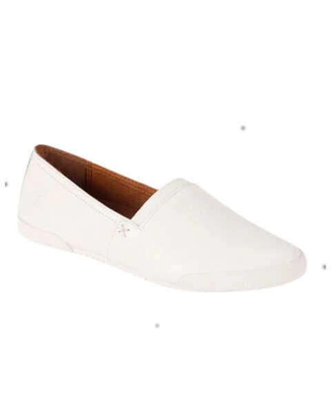 Frye Women's Melanie Slip-On Casual Shoes , White, hi-res
