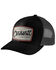 Image #1 - Carhartt Men's Canvas Patch Ball Cap, Black, hi-res
