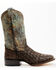 Image #2 - Cody James Men's Exotic Pirarucu Ocean Western Boots - Broad Square Toe , Dark Blue, hi-res