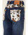 Image #3 - Ranch Dress'n Girls' Cattle Drive Medium Wash Mid Rise Bootcut Jeans, Blue, hi-res