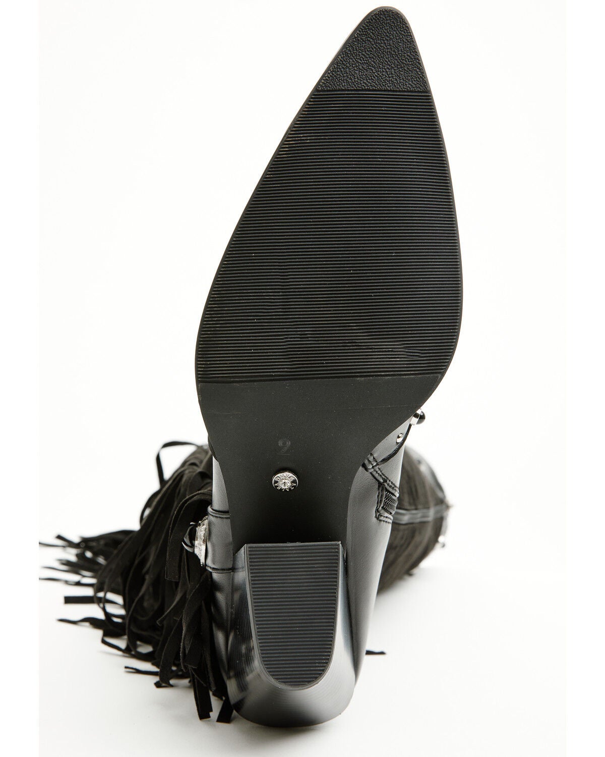 Azalea Wang Women's Pelagius Tall Fringe Western Boots - Round Toe