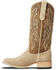Image #3 - Lane Women's Classic Suede Western Boots - Square Toe, Brown, hi-res