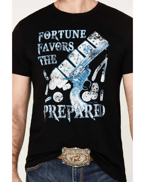Image #3 - Cody James Men's Fortune Short Sleeve Graphic T-Shirt, Black, hi-res