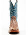 Image #4 - Hyer Men's Jetmore Exotic Ostrich Western Boots - Broad Square Toe, Brown, hi-res