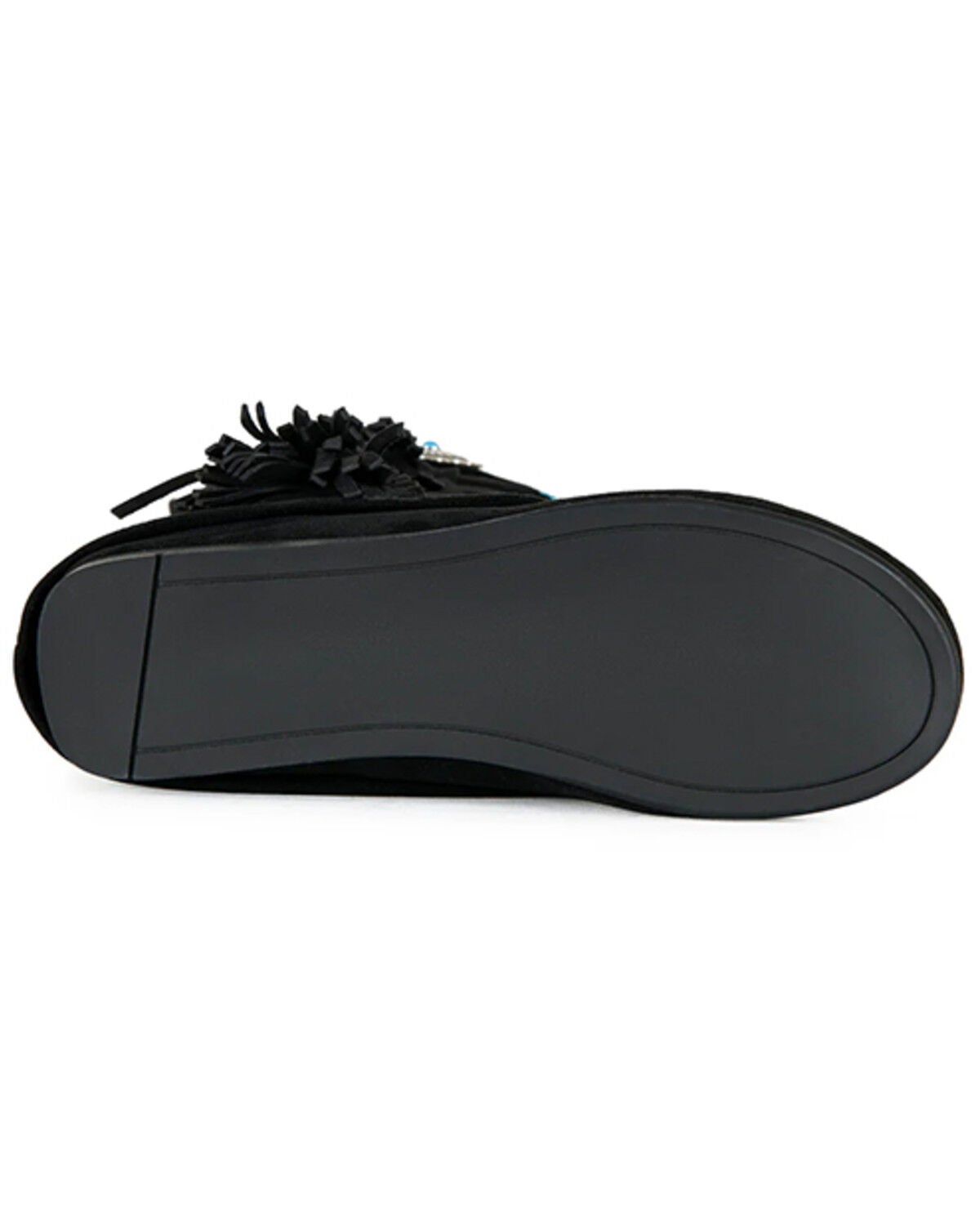 Image #5 - Azalea Wang Women's Edmund Moccasin Boot - Moc Toe, Black, hi-res