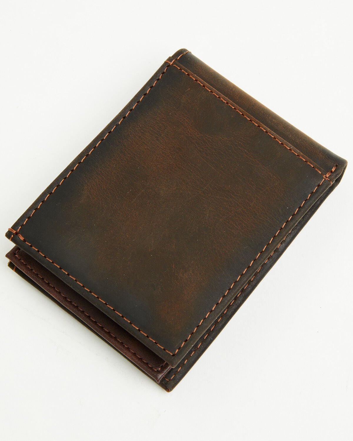 Image #3 - Cody James Men's Southwestern Bifold Leather Wallet, Dark Brown, hi-res