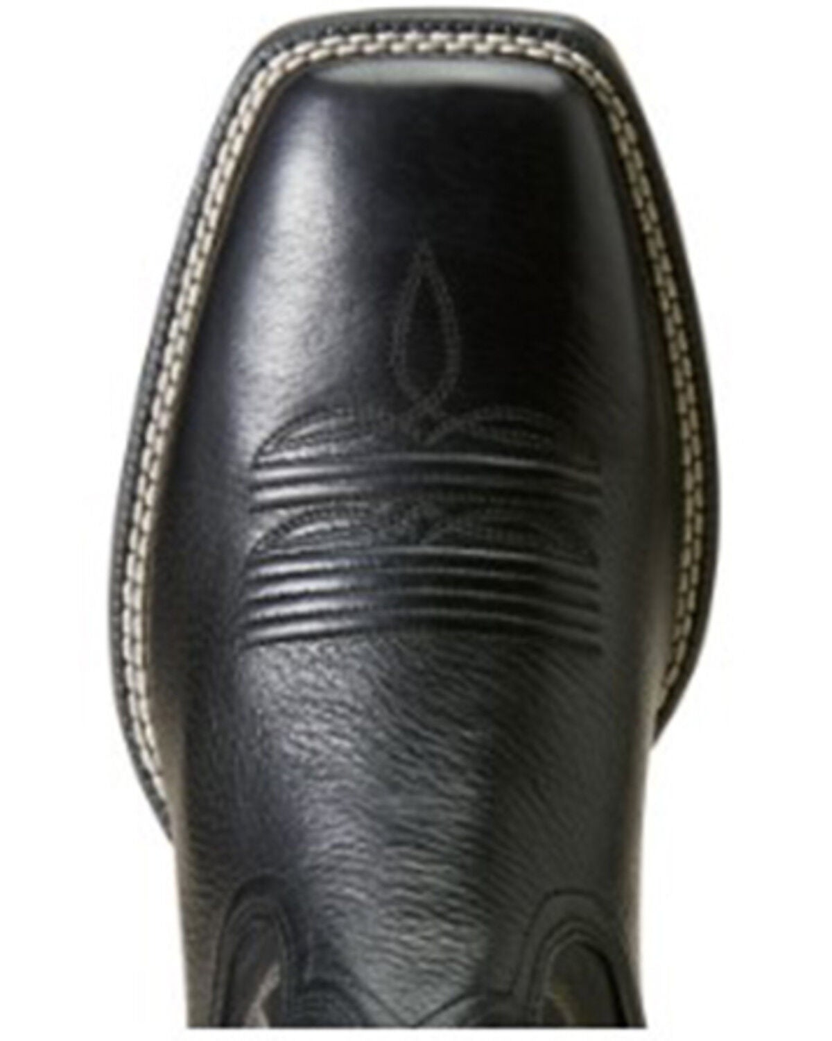 Image #4 - Ariat Men's Ultra Performance Western Boots - Broad Square Toe, Black, hi-res
