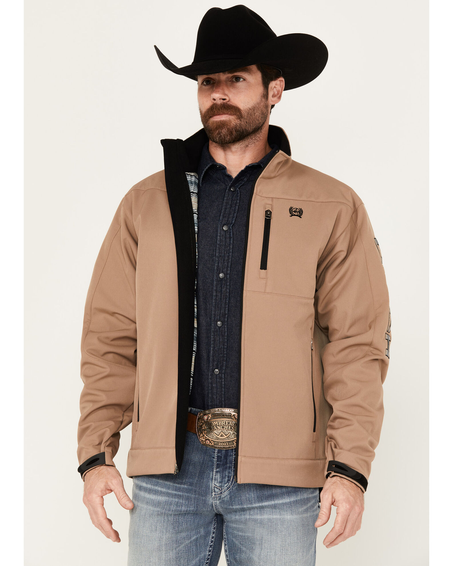 Cinch bonded softshell jacket online