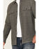 Image #2 - Brothers and Sons Men's Kelcy Herringbone Long Sleeve Button-Down Western Shirt, Black, hi-res