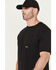 Image #3 - Ariat Men's Rebar Workman Brickyard Short Sleeve Pocket Work T-Shirt, Black, hi-res