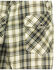 Outback Trading Co. Men's Beau Plaid Long Sleeve Thermal Lined Western Shirt , Grey, hi-res